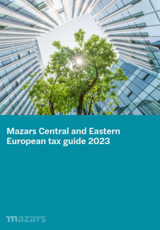 Mazars CEE Tax guide 2023 thumbnail